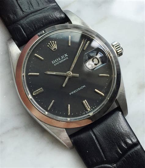 vintage rolex black face medium|vintage rolex models for sale.